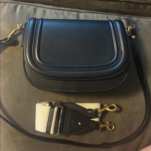 NWOT Zara Black Crossbody Bag